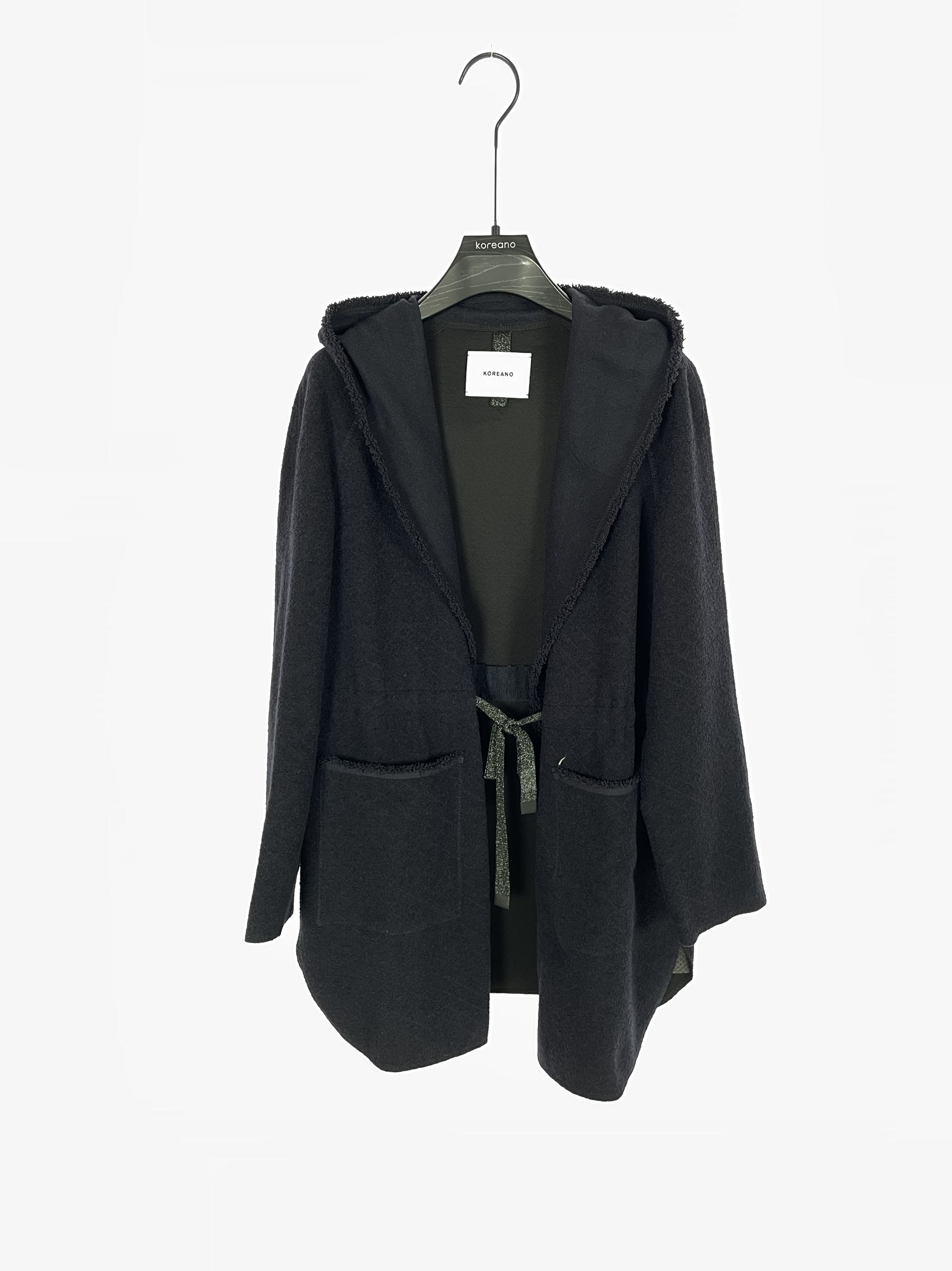 柯利亚诺冬季专柜同款藏蓝色连帽式休闲外套  SY0158吊牌价4880