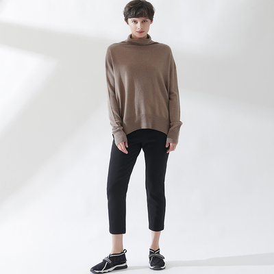 柯利亚诺冬季专柜同款驼色H型休闲针织衫  HY9767J ￥3280