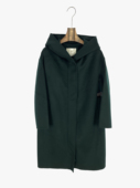 FY5225 柯罗芭冬季 ￥9900 大衣 2019 专柜同款 优雅墨绿色中长款