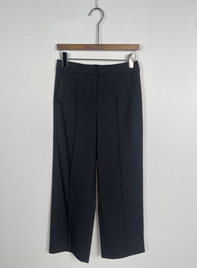 柯罗芭冬季专柜同款深灰直筒长裤  KW0247(9VUN)A ￥2990