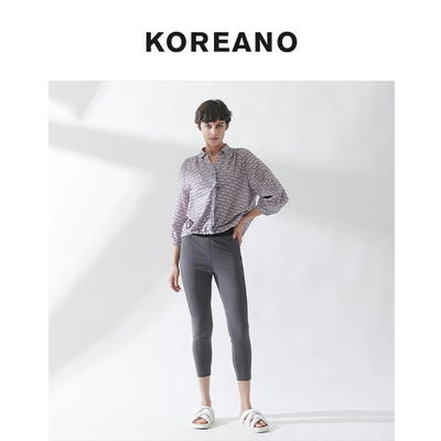 柯利亚诺夏季专柜同款灰色打底裤  KT2495 ￥1880