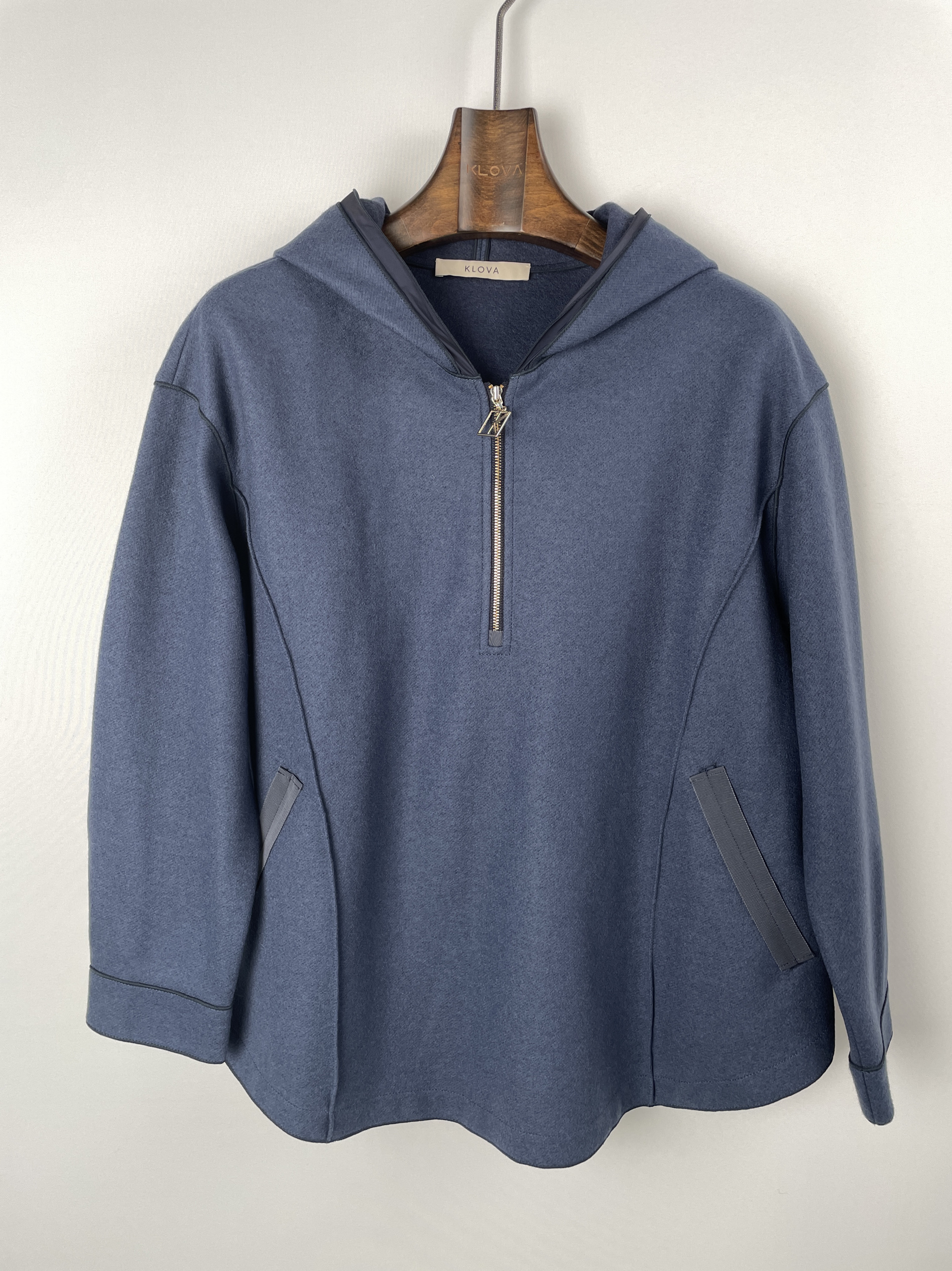 柯罗芭冬季专柜同款莫兰迪色系连帽针织套头衫  TY1469 ￥3990