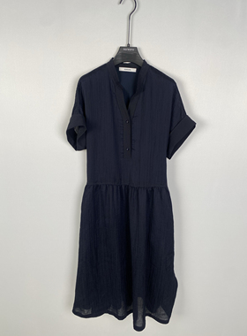 柯利亚诺春秋专柜同款V领连肩袖A型连衣裙  LW9668 ￥5280