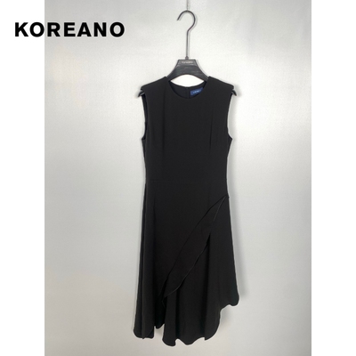 柯利亚诺夏季专柜同款静谧黑礼服裙  LW2942 ￥1890