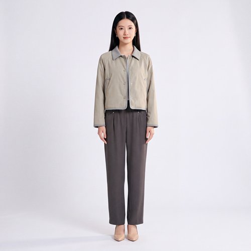 柯利亚诺夏季专柜同款经典小直版直筒裤【H】KW2299(XUN)B￥1880