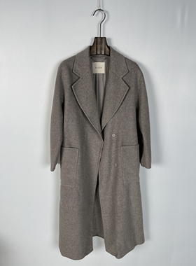 柯罗芭冬季专柜同款经典燕麦色大衣  FY6916 ￥15900