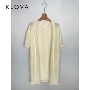 LW1195 圆领落肩连衣裙 ￥3390 专柜同款 柯罗芭夏季