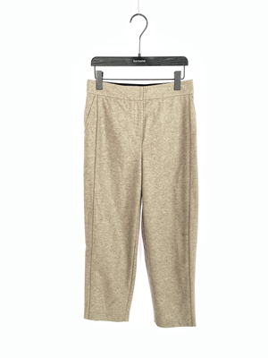 柯利亚诺冬季专柜同款驼色休闲毛感单裤  KY4203 ￥3880