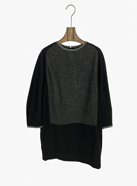 柯罗芭冬季专柜同款时尚优雅半高领连衣裙 2019 LY5145(7UN)C