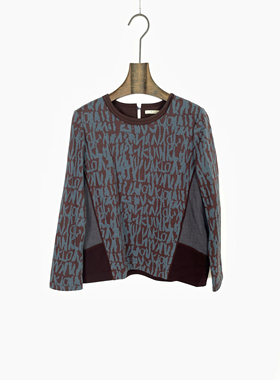 柯罗芭冬季专柜同款时尚提花T恤  TY1231 ￥2590