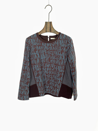 柯罗芭冬季专柜同款时尚提花T恤  TY1231 ￥2590