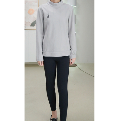 柯利亚诺冬季专柜同款半高领经典走线T恤  TY1705(UN) ￥2480