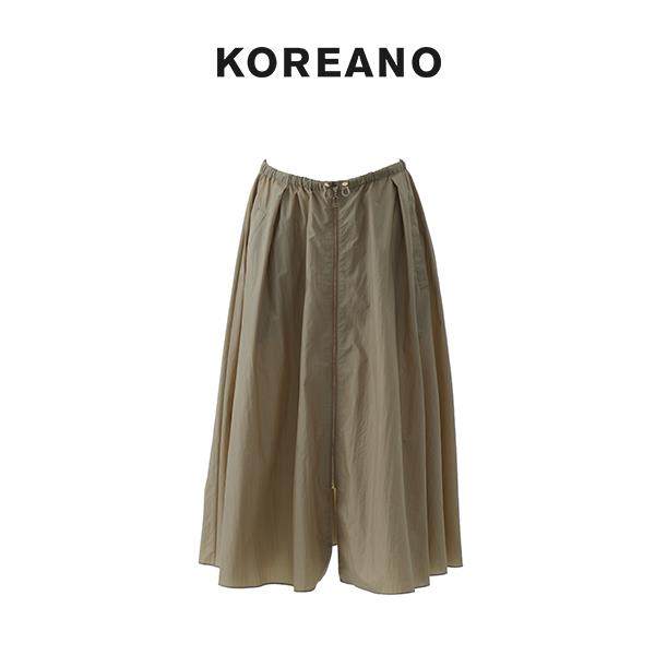 柯利亚诺夏季专柜同款大漠驼色抽绳半裙【H】QW44928(JUN) ￥1280