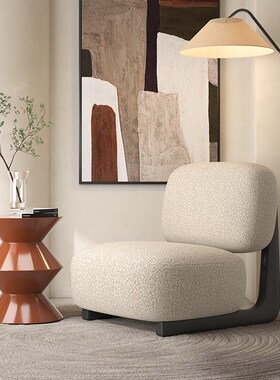 芬纳维亚ART 现代简约q布艺懒人沙发椅 Otra 意式轻奢复古休闲椅