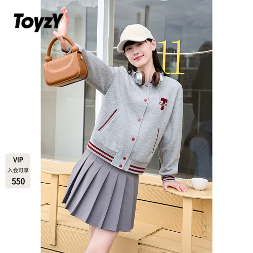 ToyzY毛巾绣LOGO美式棒球服