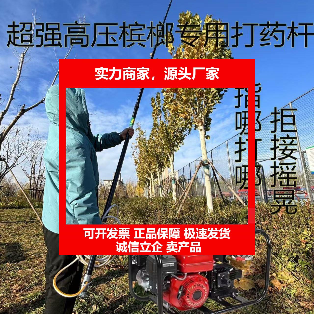 新款超硬高压喷药专用杆槟榔喷药喷杆自由定位伸缩低压喷药喷雾器