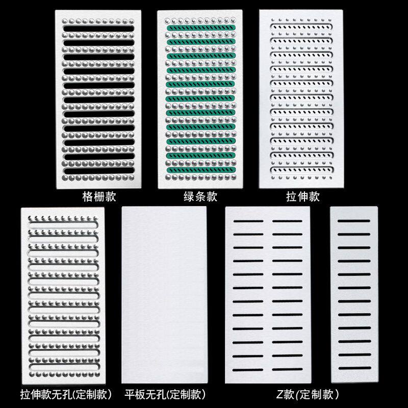 304不锈钢排水沟盖板花园庭院下水道篦子井盖厨房地沟盖板可定制