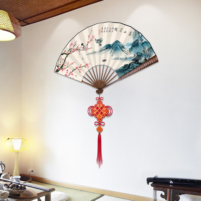 现货速发中国风立体墙贴画温馨客厅玄关卧室电视背景墙床头装饰贴