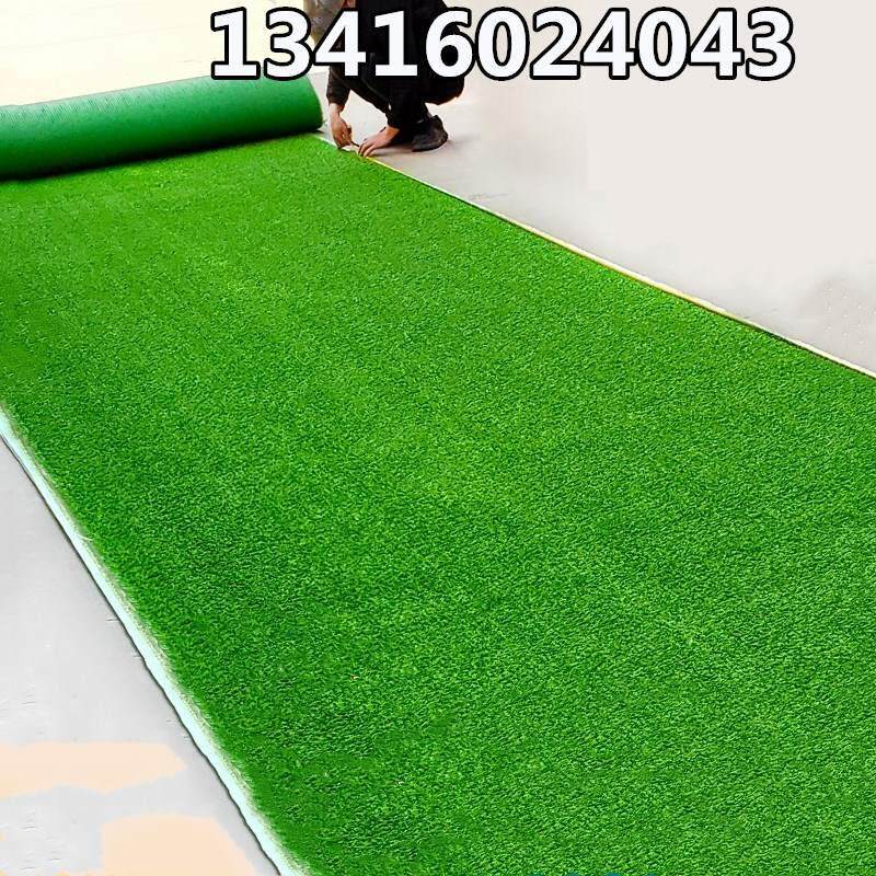 现货速发室外加厚加密透水塑料草坪地毯垫城市绿化装饰围挡人造草