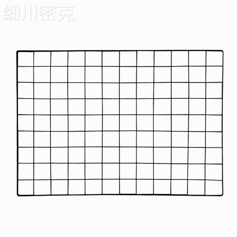 现货速发洞洞板铁网状夏季照片墙网格架挂钩墙壁网片铁丝挂墙网架