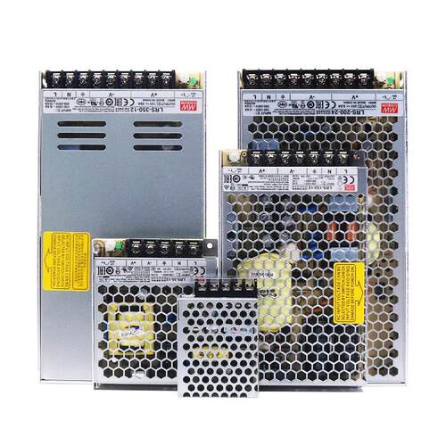 现货速发LRS开关S220转24V12V直流15 50/100/150 75W变压器50ES