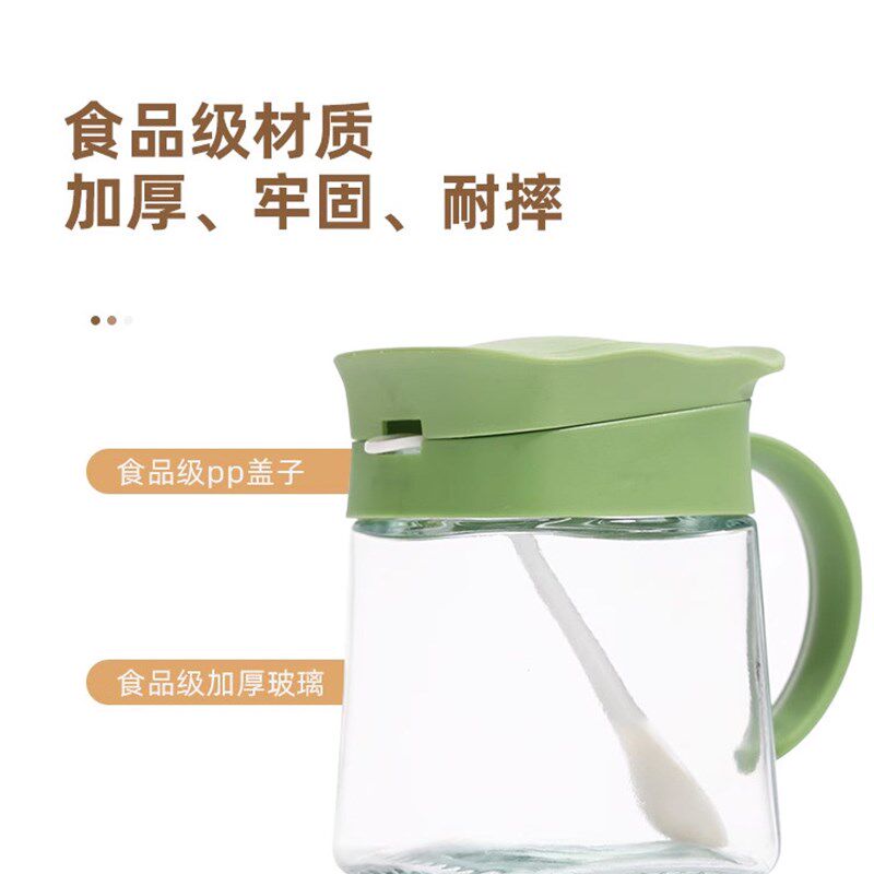 速发玻璃调料盒厨房家用调料组合套装调味罐子调料瓶调味瓶罐盐罐
