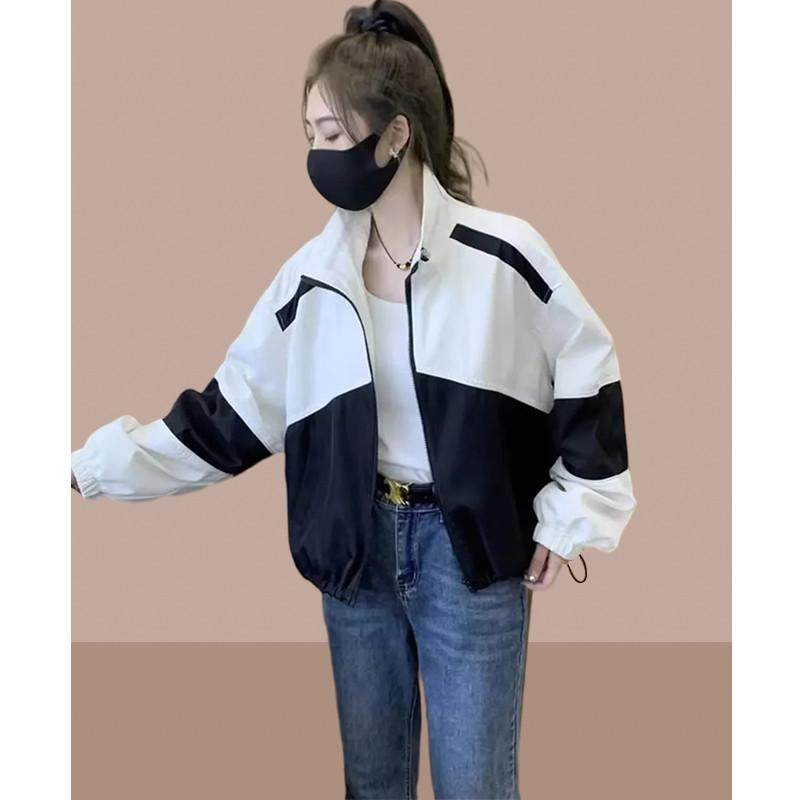 短款女款2025春秋季新款爆款休闲小个子棒球服