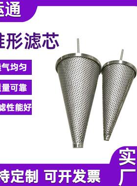 锥过滤AL710286形器滤筒管道道锥形滤下水过滤网筒不锈钢过滤器滤