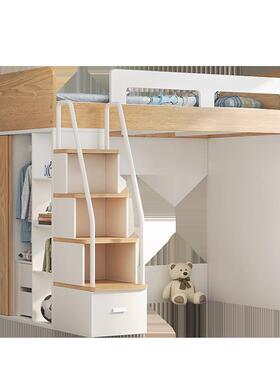 省空子间高架床空40916型高低母床小户悬衣柜书桌上铺床