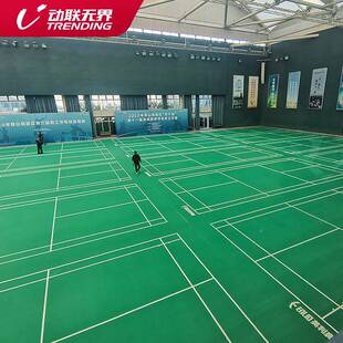 羽毛健球地胶室内标场VC胶运动地身房橡胶地板防滑胶垫P木JGI地板