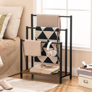 室落地毛巾架内室浴巾毛多杆置物架浴泳池晾85047毯晒收纳架