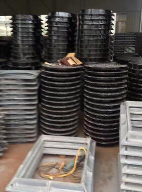 700*8铁0球墨铸复合井盖圆污BUL水下水道0市政雨水铸铁井形盖