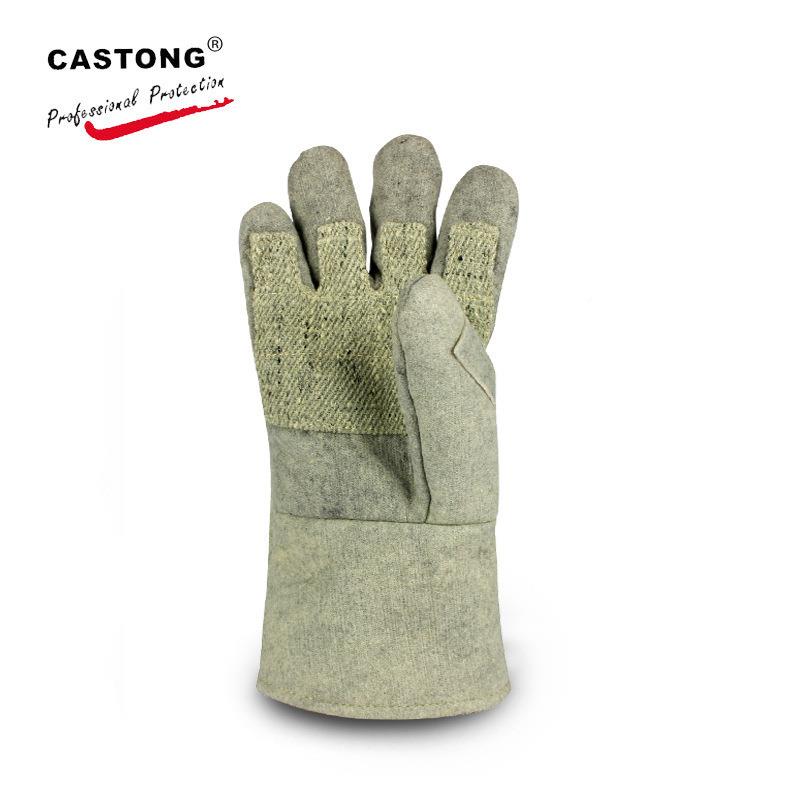 卡484司顿BY-5T-34手掌加固耐高温手手套高500度A抗温耐磨防烫电