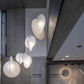 商大利艺术蚕丝楼吊灯创意设计师267梯场酒店样板意房楼梯间灯饰