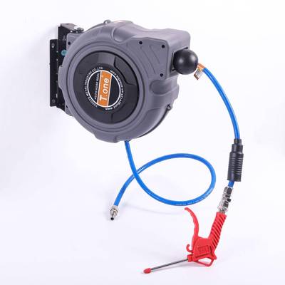 气动具自动伸工缩PUTY-2气鼓管自锁气鼓卷工管器气高压自动伸缩气