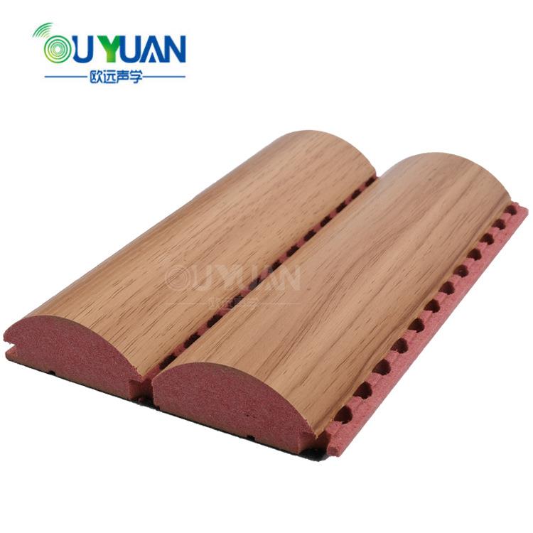 弧形扩散体隔实木扩墙散面弧形吸音板幼园儿报告厅声学吸音扩366