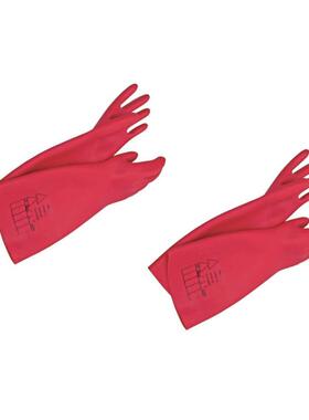 K7A绝缘防护手V套三合一使用压1K红色天然乳751电胶绝缘手套抗电