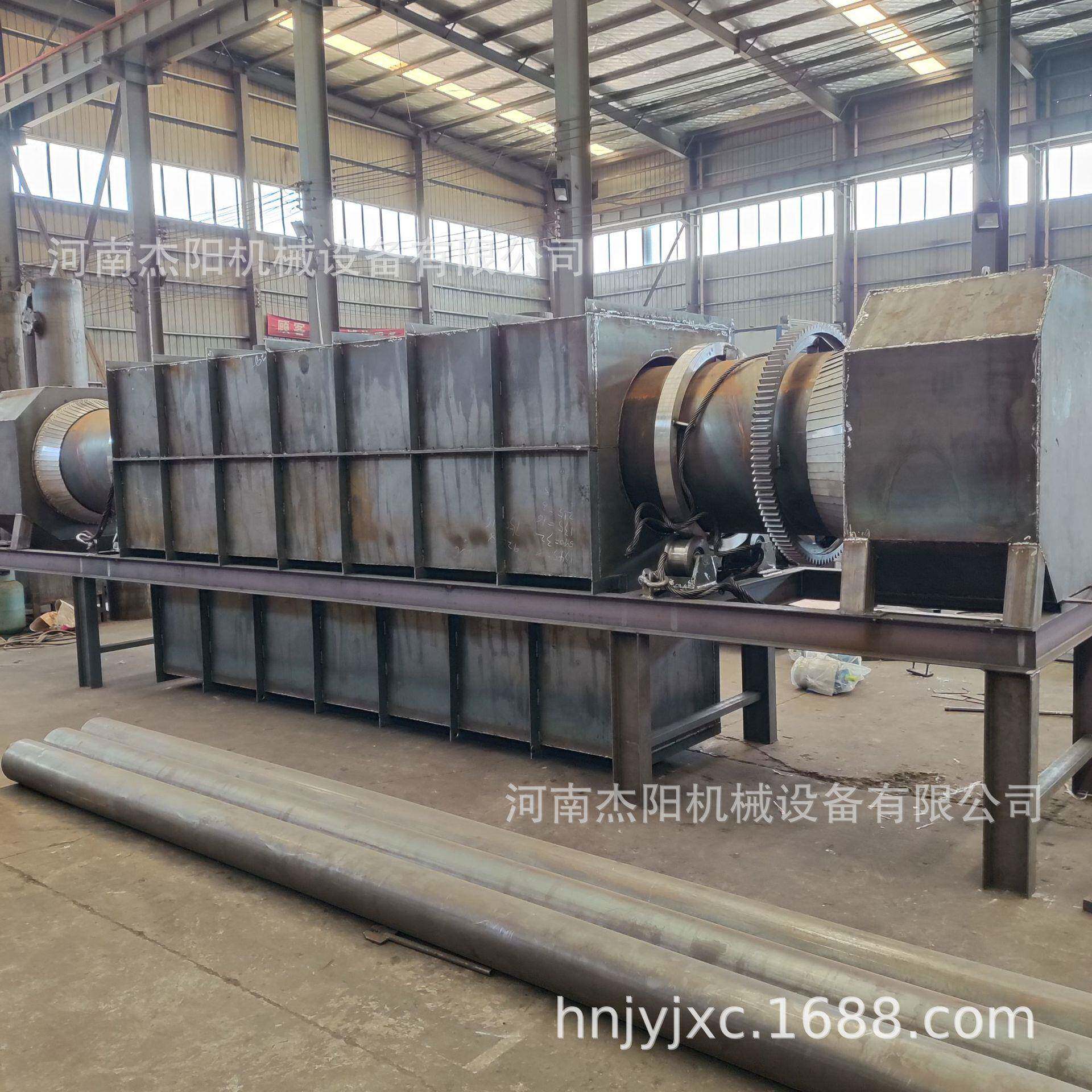 全自续动连式滚筒炭炉枣核杏壳碳化设备化木炭粉活性炭机DWV仁器