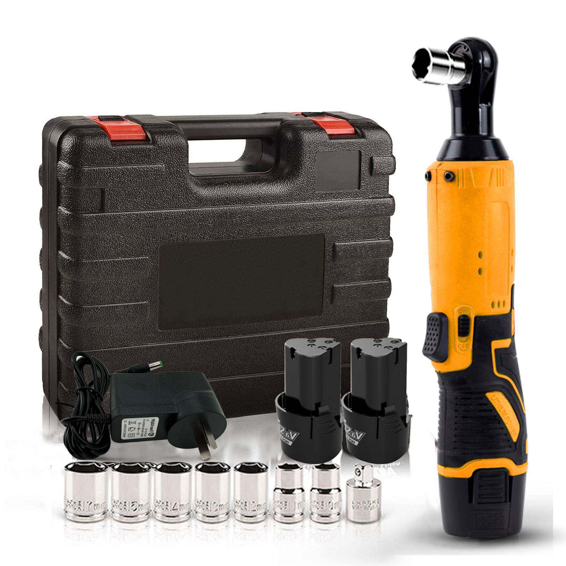 大扭力电90度角向动无品牌/棘轮扳手1锂2V充扳手电舞电台桁架专用