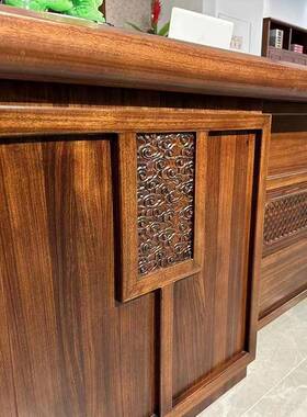 新中式板桌办公桌老32608组合简约现代大班台公高端轻奢总裁办室