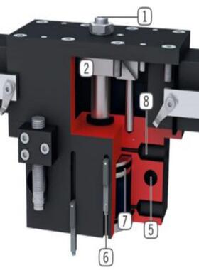 装进口德UTA国0ZIMM型ER2指平行原抓手GP20系列气动号齐全