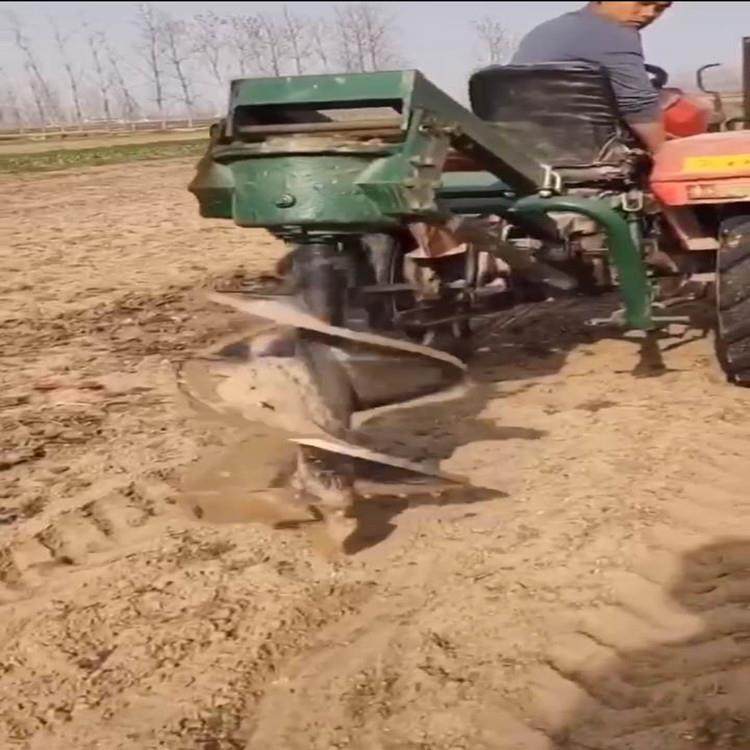 后驱种动树挖坑机挖洞栽机树地钻机垂直打RVZ树孔立柱机