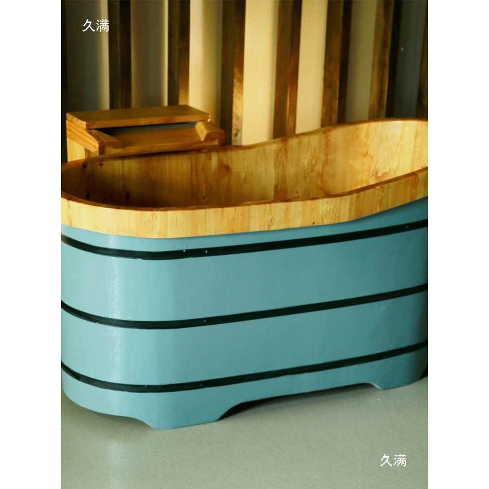 电动热加香柏桶浴泡桶熏蒸UDB木泡澡木桶成人洗澡盆浴缸沐浴澡桶