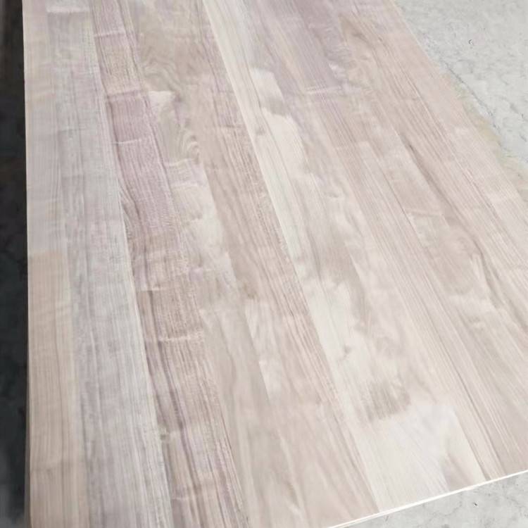 厂家直销北美黑胡桃木黑胡桃直拼板 桌面板订 制 工作台订 做