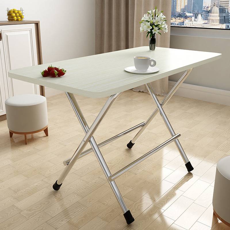 折叠桌子长方桌宿舍吃饭小家用小户型餐桌户外便携摆摊长方形