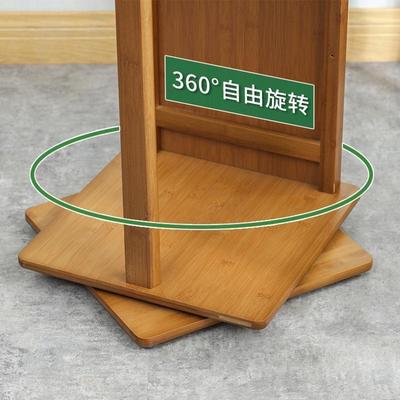 穿衣镜全身落地镜子楠竹穿衣镜旋转试衣镜多功能推拉换衣镜