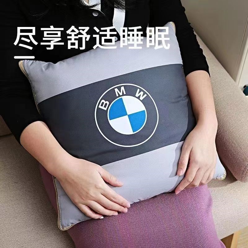 速发汽车抱枕被子两用抱枕折叠车载靠枕多功能靠垫靠枕午休被车内