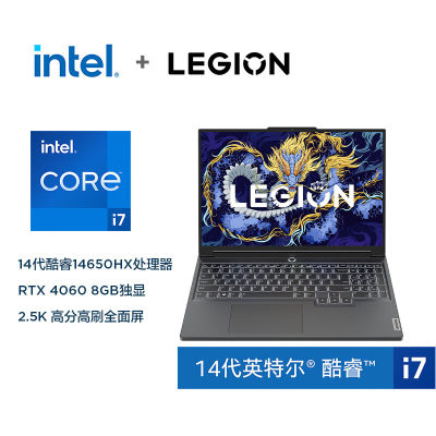 Lenovo/联想 拯救者Y7000P 2024 i7-14650HX/RTX4060笔记本电脑