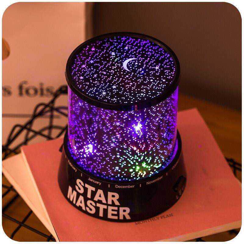现货速发魔幻花舞台星空灯小孩宝宝投影灯月球灯室内彩色梦幻用射