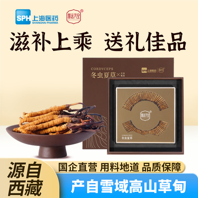 上药慧远西藏虫草高档礼盒滋补品